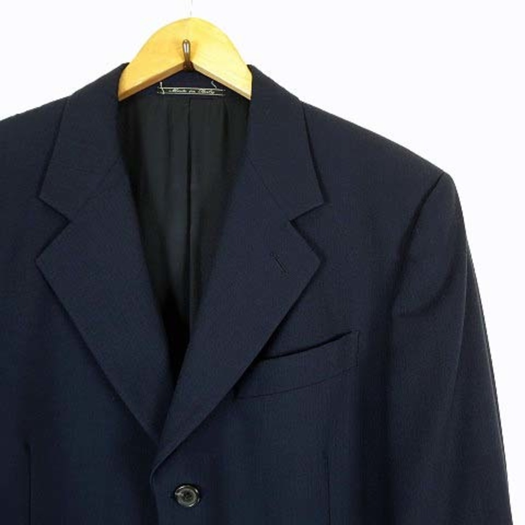 FENDI(フェンディ)のフェンディ FENDI ジャケット ブレザー テーラード ウール XL 50 紺 メンズのジャケット/アウター(テーラードジャケット)の商品写真