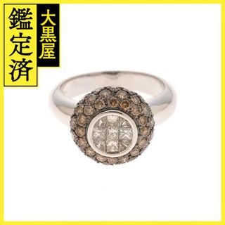 JEWELRY　ジュエリーリング　K18WGダイヤモンド　#14.5【472】H(リング(指輪))