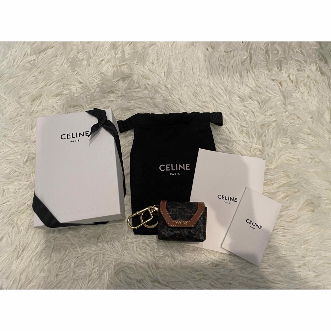 CELINE AirPods ケース　トリオンフポーチ