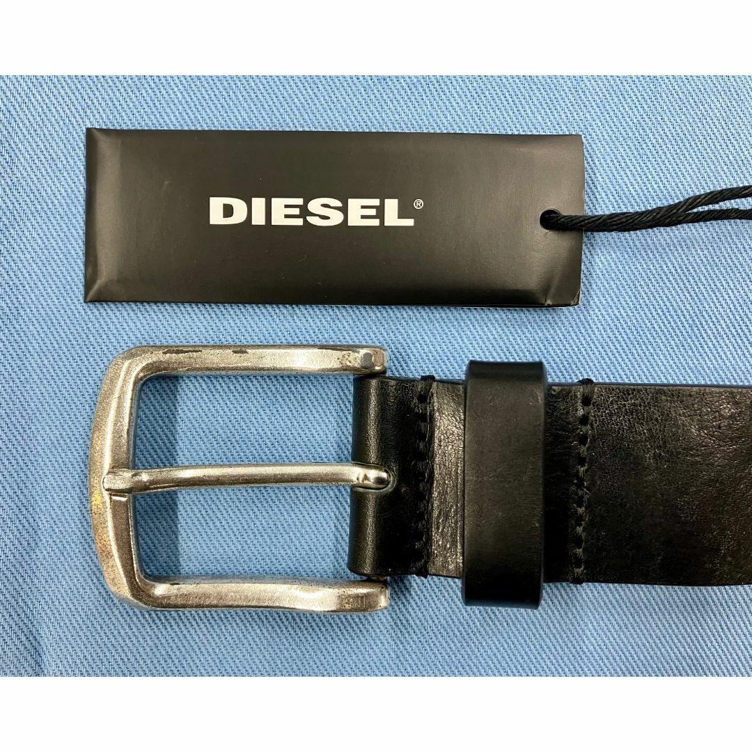 DIESEL(ディーゼル)のディーゼル　ベルト 2423　サイズ80　ブラック　新品 タグ付　訳あり　DIE メンズのファッション小物(ベルト)の商品写真