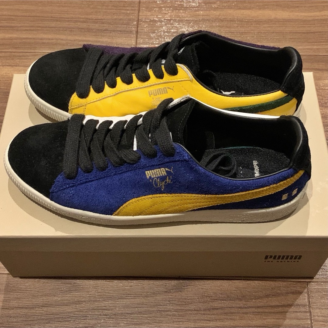 PUMA(プーマ)の美品 PUMA Clyde x The Hundreds スニーカー メンズの靴/シューズ(スニーカー)の商品写真