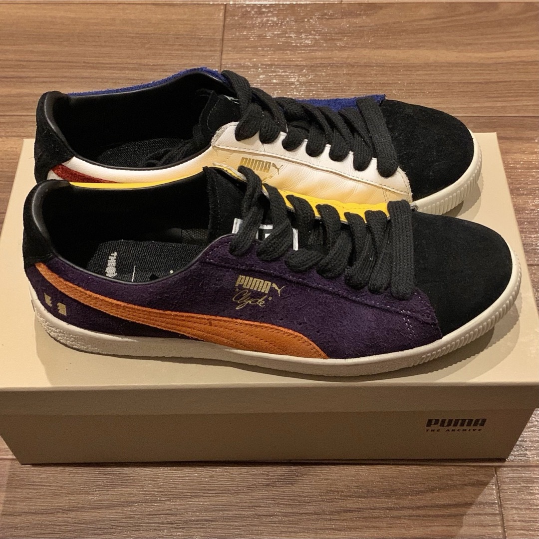 PUMA(プーマ)の美品 PUMA Clyde x The Hundreds スニーカー メンズの靴/シューズ(スニーカー)の商品写真