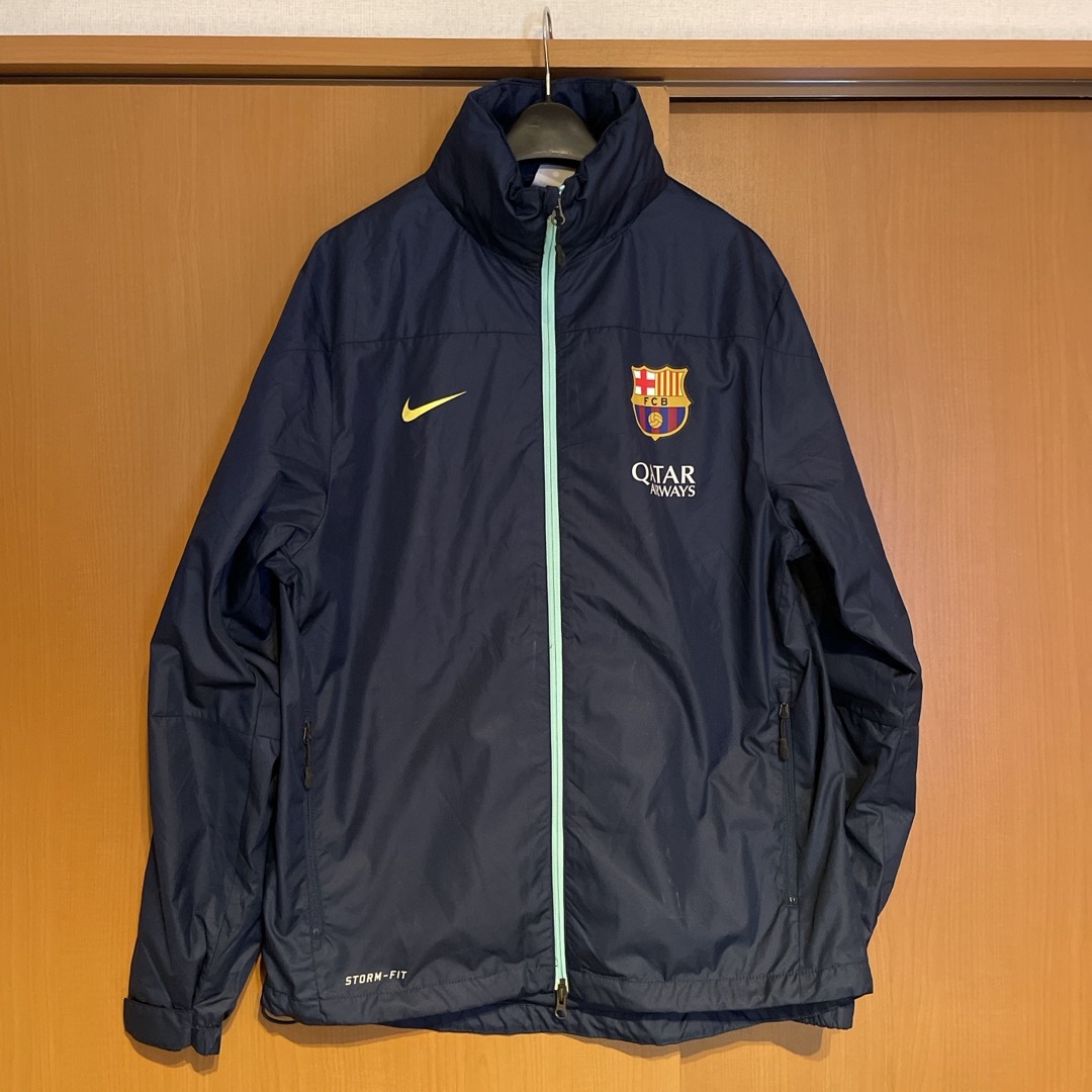 NIKE - バルセロナ ナイロンジャケットの通販 by J|ナイキなら NIKE - バルセロナ ナイロンジャケットの通販 by J|ナイキなら