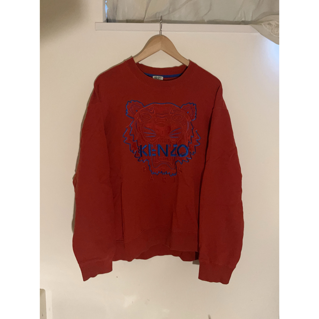 トップスKENZO トレーナー レッド 赤 ケンゾー F955SW5574XE