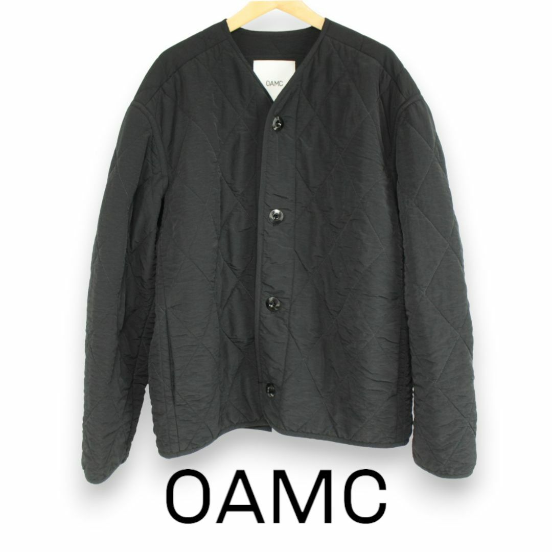 OAMC(オーエーエムシー)のOAMC コンバットライナー キルティングジャケット ブラック S メンズのジャケット/アウター(その他)の商品写真