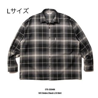 クーティー(COOTIE)のL cootie productions OMBRE CHECK SHIRT (シャツ)