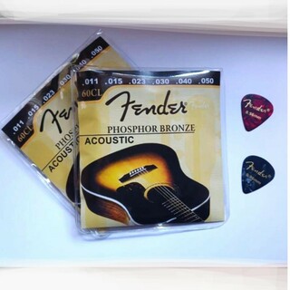 フェンダー(Fender)のFender Strings 2Set フェンダー　アコギー弦  2点(弦)