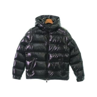 モンクレール(MONCLER)のMONCLER モンクレール ダウンジャケット/ダウンベスト 2(M位) 黒 【古着】【中古】(ダウンジャケット)