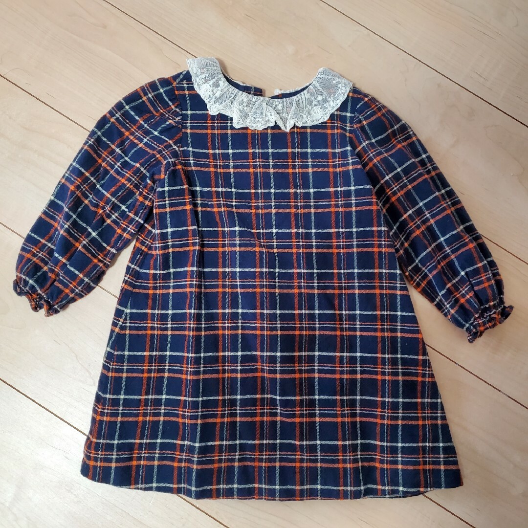 Bonpointボンポワン⭐ワンピース①１０.８キッズ服女の子用(90cm~)