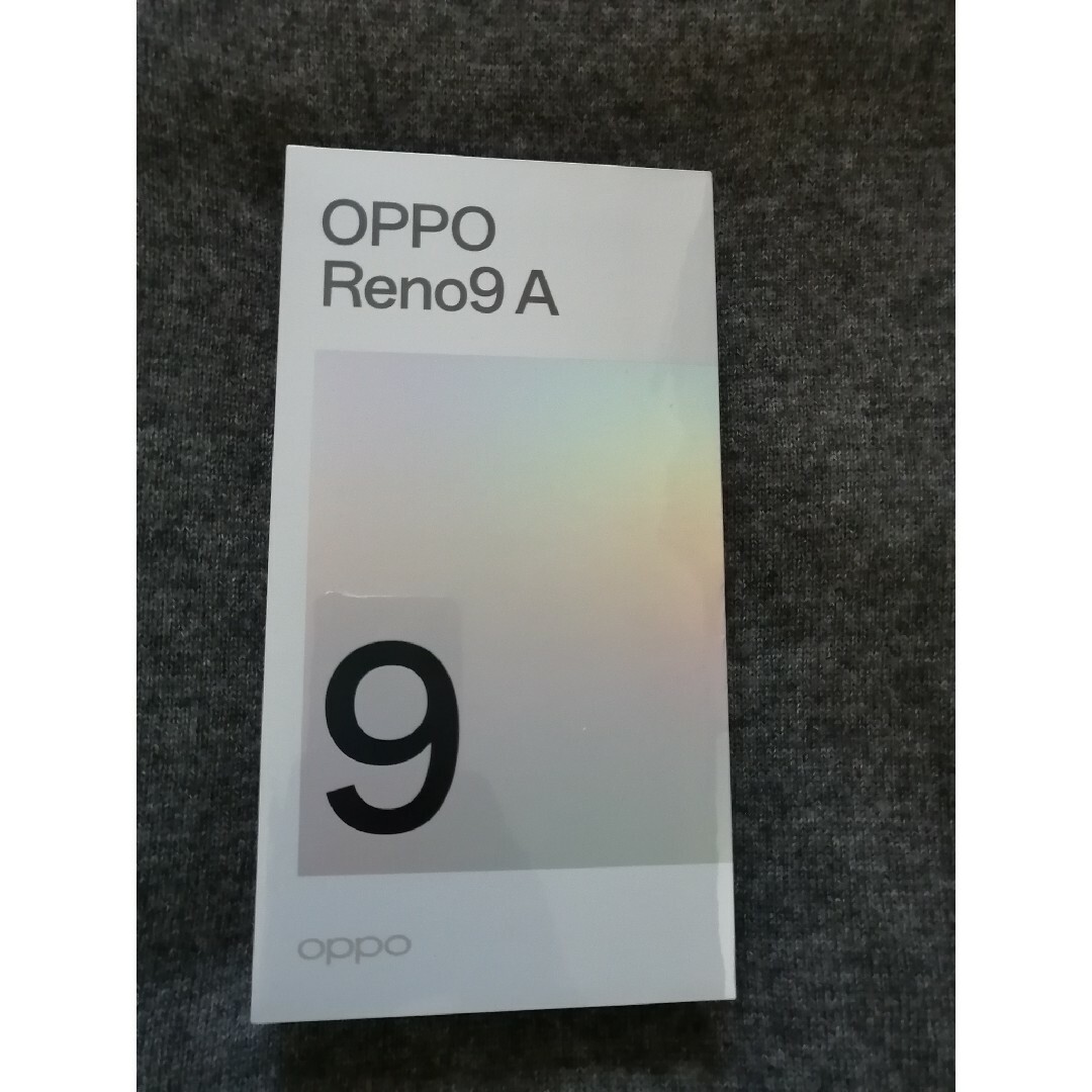 OPPO(オッポ)の未開封新品「OPPO Reno9 A ワイモバイル」ナイトブラック スマホ/家電/カメラのスマートフォン/携帯電話(スマートフォン本体)の商品写真