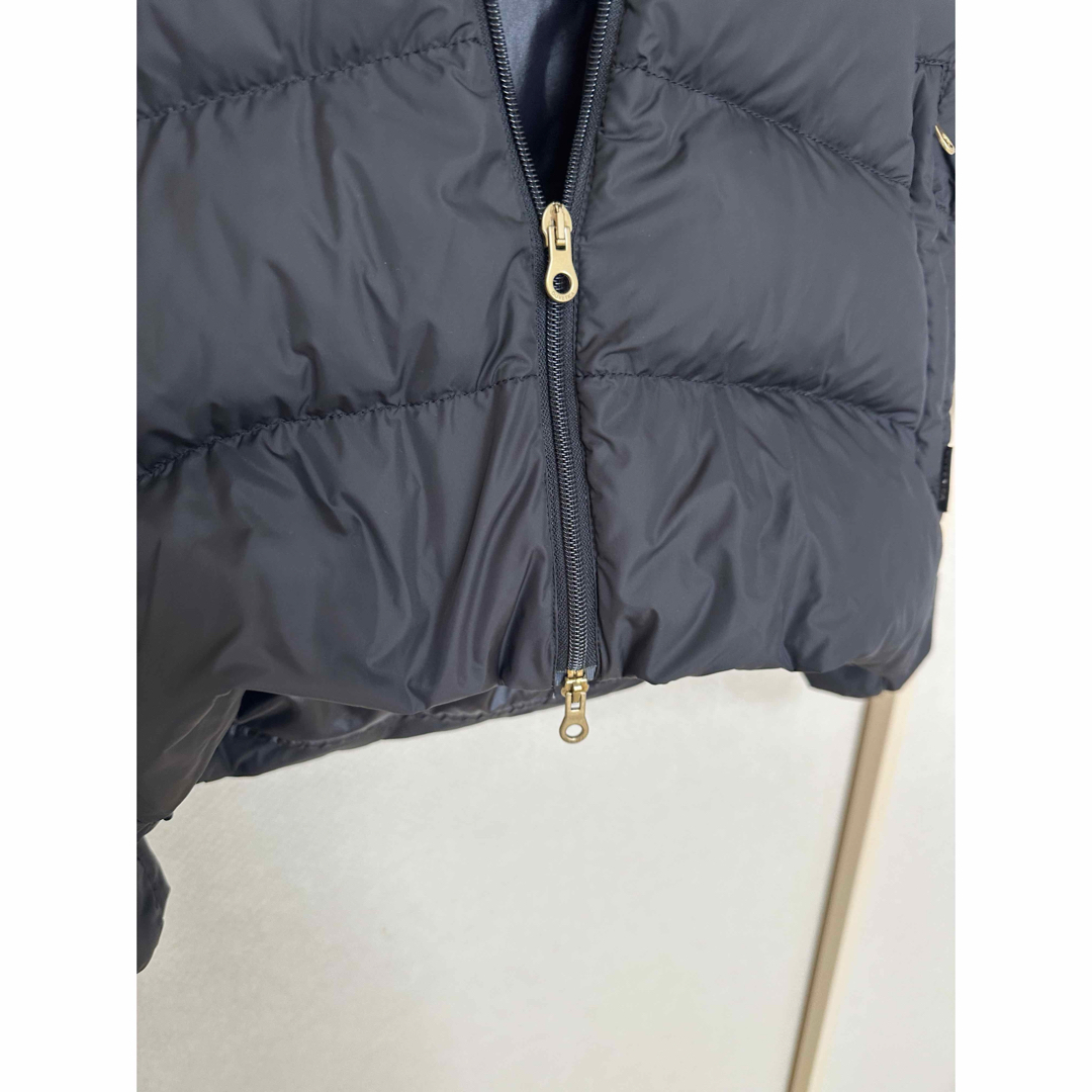 美品　デュベチカ ダウンジャケット　黒 レディースのジャケット/アウター(ダウンジャケット)の商品写真