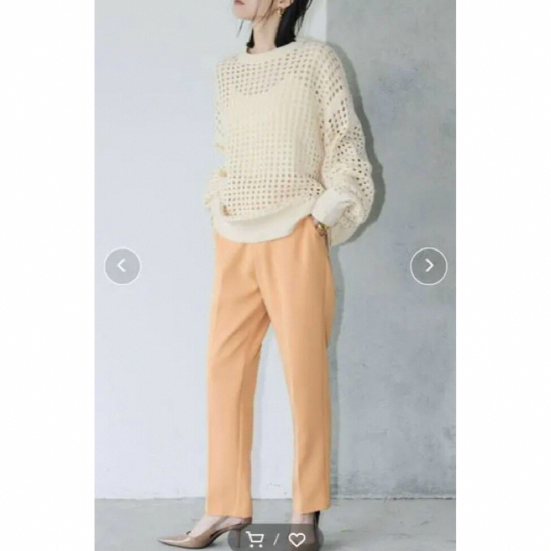 ZARA(ザラ)の新品　AIC. センタープレスカラーテーパードパンツ レディースのパンツ(カジュアルパンツ)の商品写真