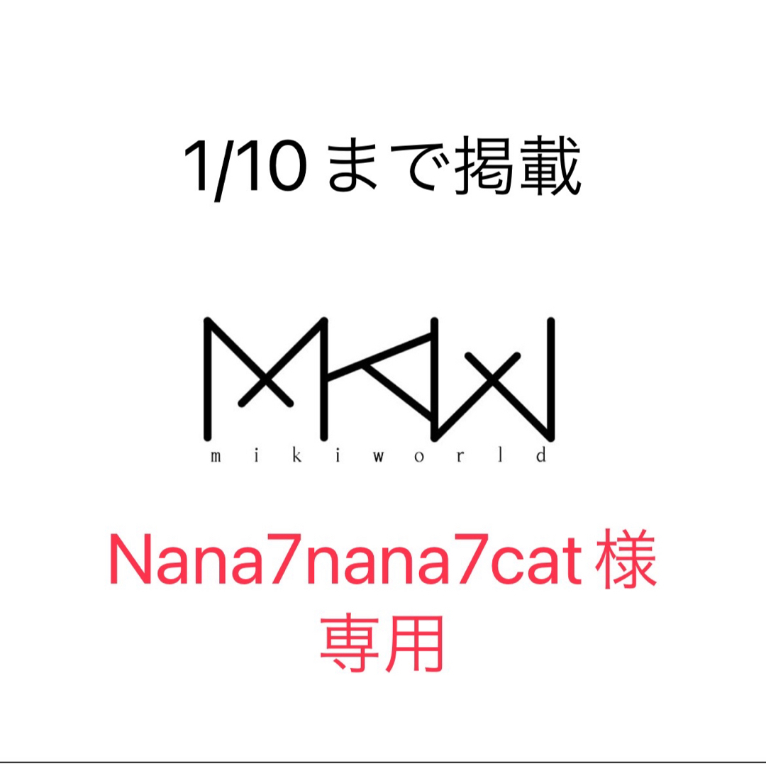 Nana7nana7cat様 専用 その他のその他(その他)の商品写真