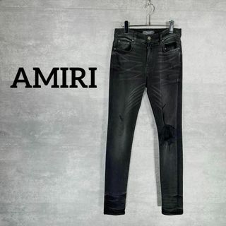 アミリ(AMIRI)の『AMIRI』 アミリ (29)  ストレッチ スキニーデニム / ブラック(デニム/ジーンズ)