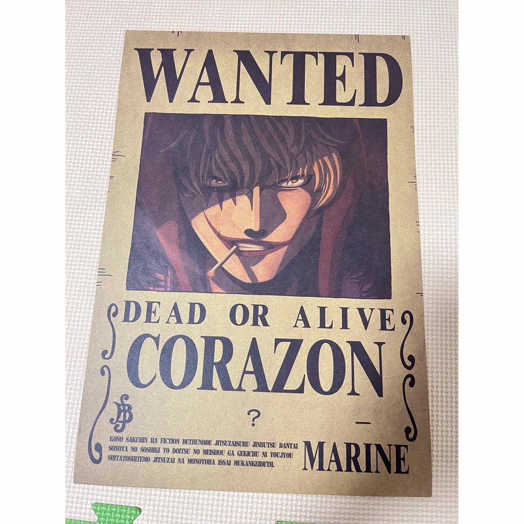 ワンピース コラソン ポスター ONEPIECE ワンピース 手配書 ポスター コラソンの通販 by MEDM