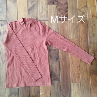 ユニクロ(UNIQLO)のUNIQLO  長袖カットソー  Mサイズ(カットソー(長袖/七分))