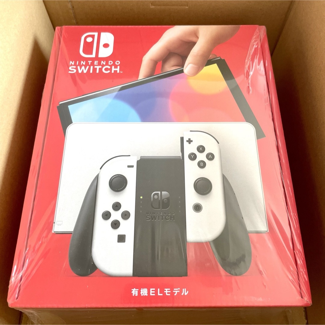 ニンテンドースイッチ Switch 本体 有機EL 本体 ホワイト《新品未開封》任天堂