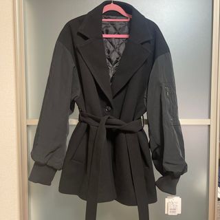 スコットクラブ(SCOT CLUB)の新品♡メトリーゼ　異素材　アウター(チェスターコート)