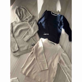 ザラキッズ(ZARA KIDS)のzara kids 110 まとめ売り　ニット　春先(ニット)