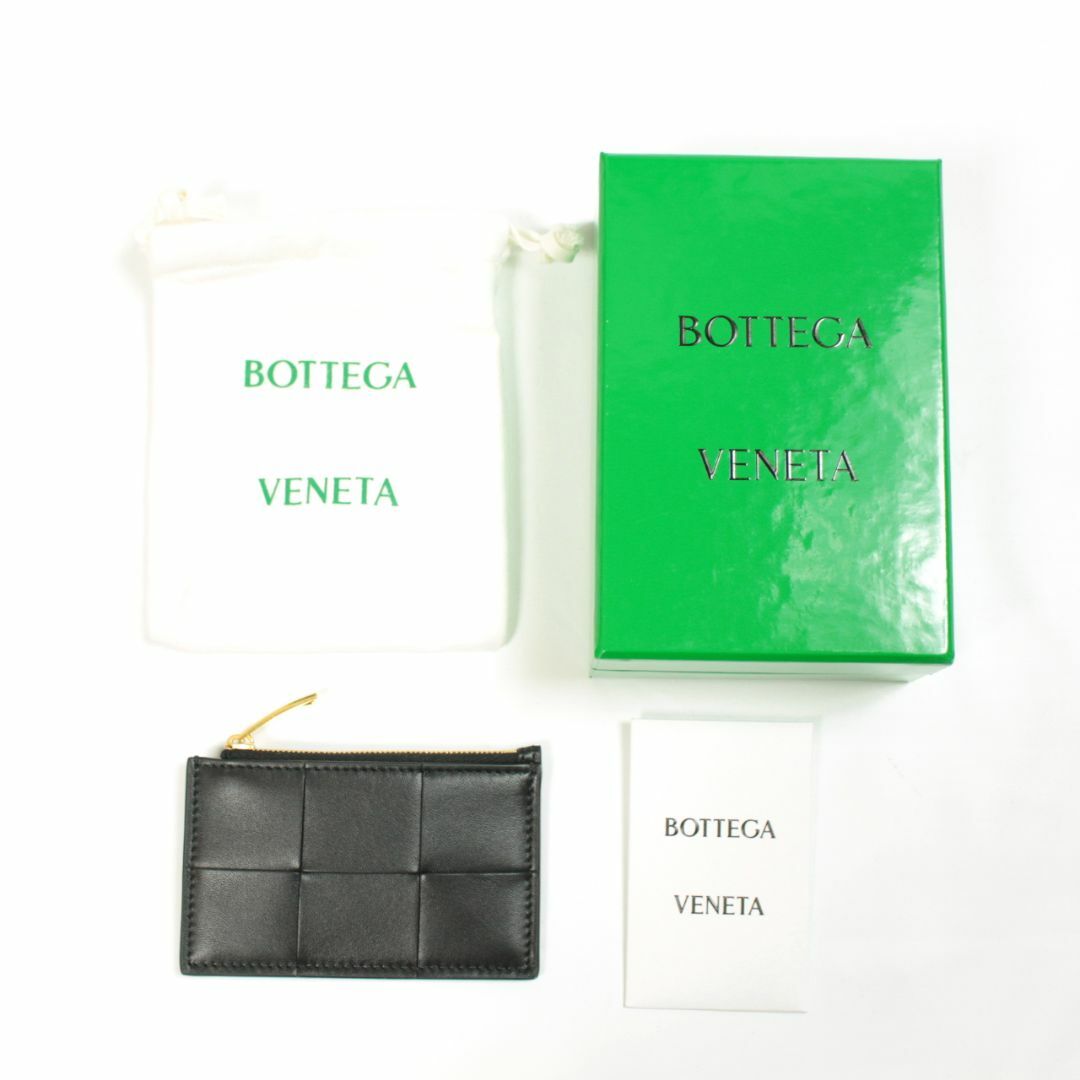 Bottega Veneta(ボッテガヴェネタ)のBottega Veneta フラグメントケース イントレチャート ブラック レディースのファッション小物(名刺入れ/定期入れ)の商品写真