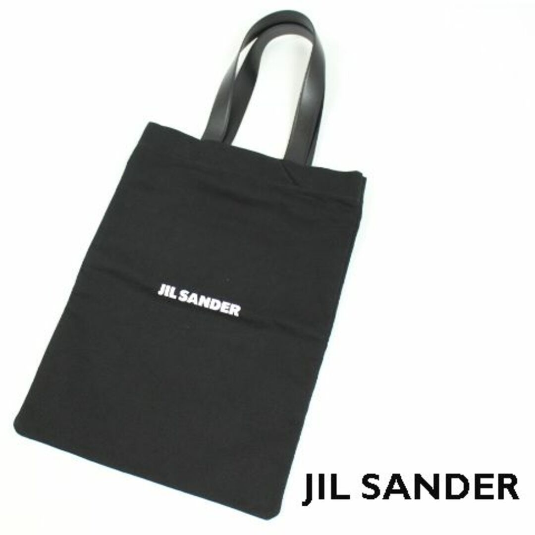 Jil Sander(ジルサンダー)のジルサンダー BOOK TOTE GRANDE キャンバス トート ブラック メンズのバッグ(トートバッグ)の商品写真