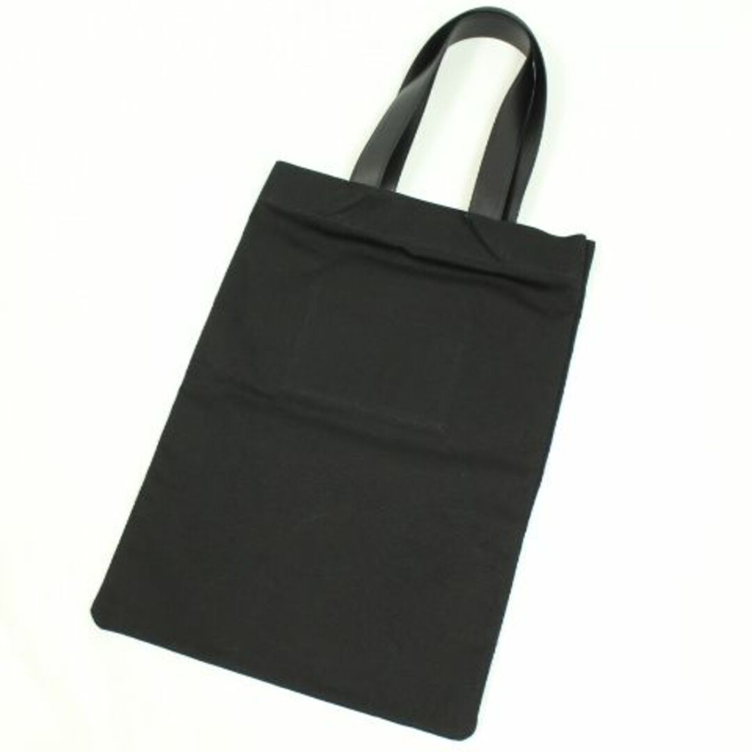 Jil Sander(ジルサンダー)のジルサンダー BOOK TOTE GRANDE キャンバス トート ブラック メンズのバッグ(トートバッグ)の商品写真