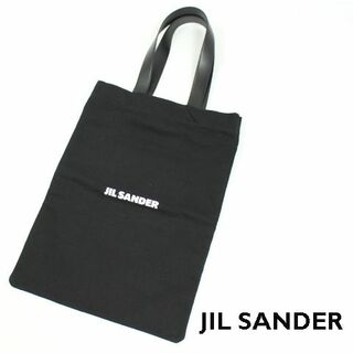Jil Sander - ジルサンダー BOOK TOTE GRANDE キャンバス トート ブラック