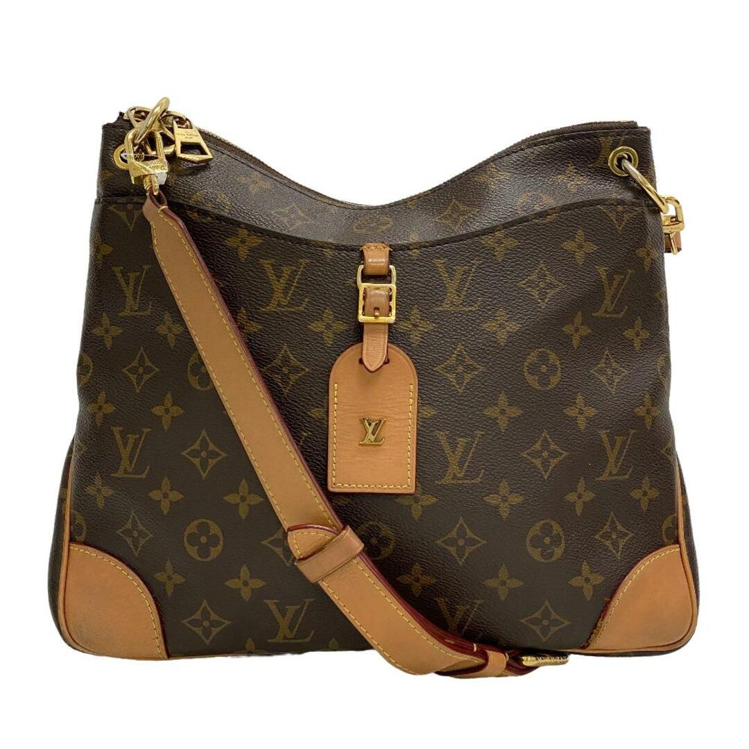 ルイヴィトン LOUIS VUITTON ショルダーバッグ
 モノグラム  オデオンMM M45355 ブラウン約8cmショルダー