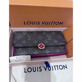 ルイヴィトン(LOUIS VUITTON)のルイヴィトン 長財布 ポルトフォイユ フロール モノグラム ピンク(財布)