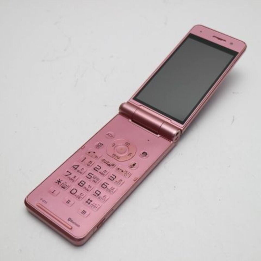 Panasonic(パナソニック)の良品中古 P-01F ピンク 白ロムM333 スマホ/家電/カメラのスマートフォン/携帯電話(携帯電話本体)の商品写真