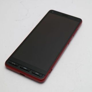 キョウセラ(京セラ)の新品同様 A001KC Y!mobile かんたんスマホ2 レッド (スマートフォン本体)