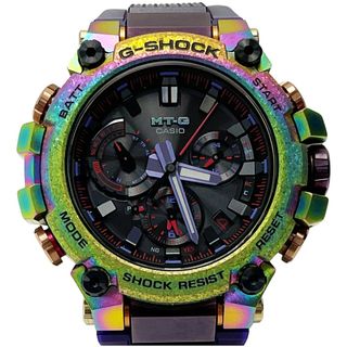 カシオ(CASIO)の☆☆CASIO カシオ G-SHOCK MTG-B3000PRB-1AJR 電波ソーラー オーロラオーバル メンズ 腕時計 箱・取説有(腕時計(アナログ))