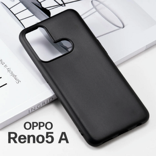 Oppo Reno5 A　TPUケース ブラック(Androidケース)