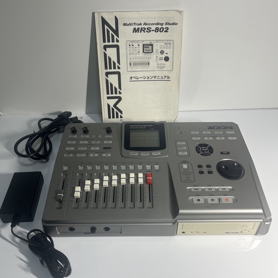 ZOOM ズーム MRS-802 マルチトラックレコーダーレコーディング/PA機器