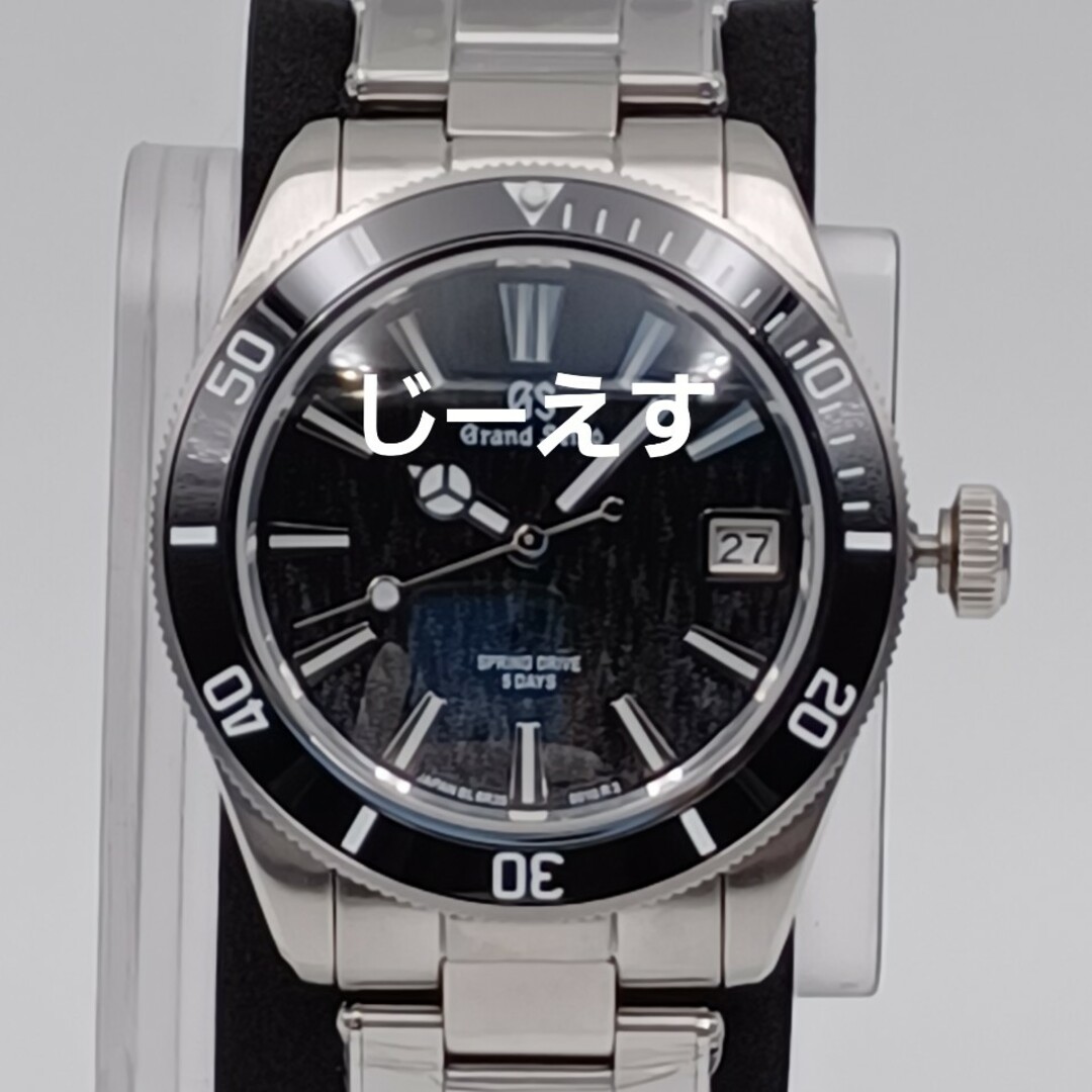 最終値下げ品 新品(098)SEIKOMODカスタム腕時計黒サブGS文字盤