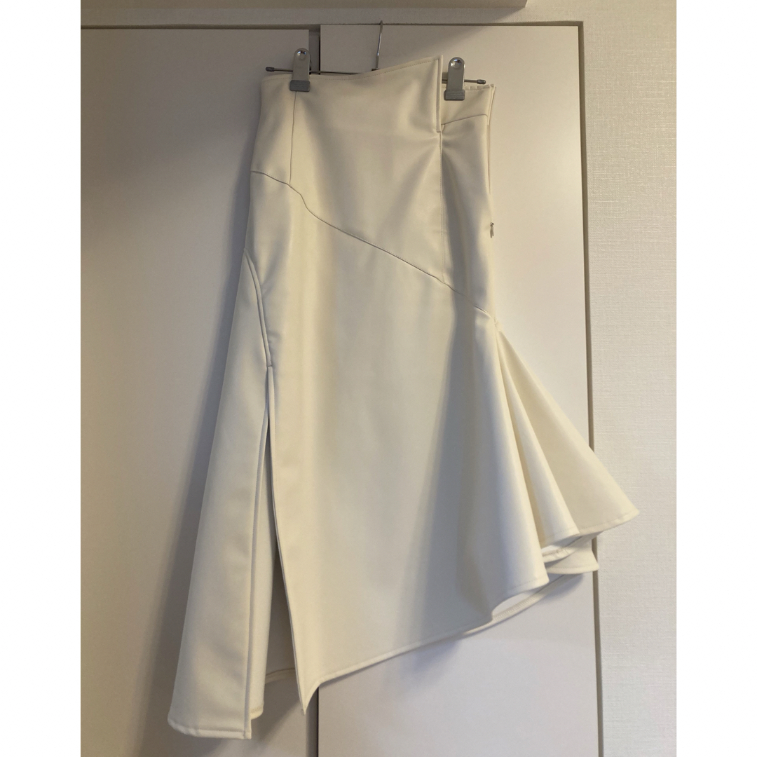 【sheller】ウエストデザインヘムスカートスカート