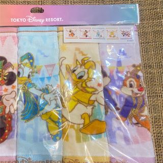 ディズニー(Disney)の新品 ディズニーお土産 ハンカチ 3枚セット(キャラクターグッズ)