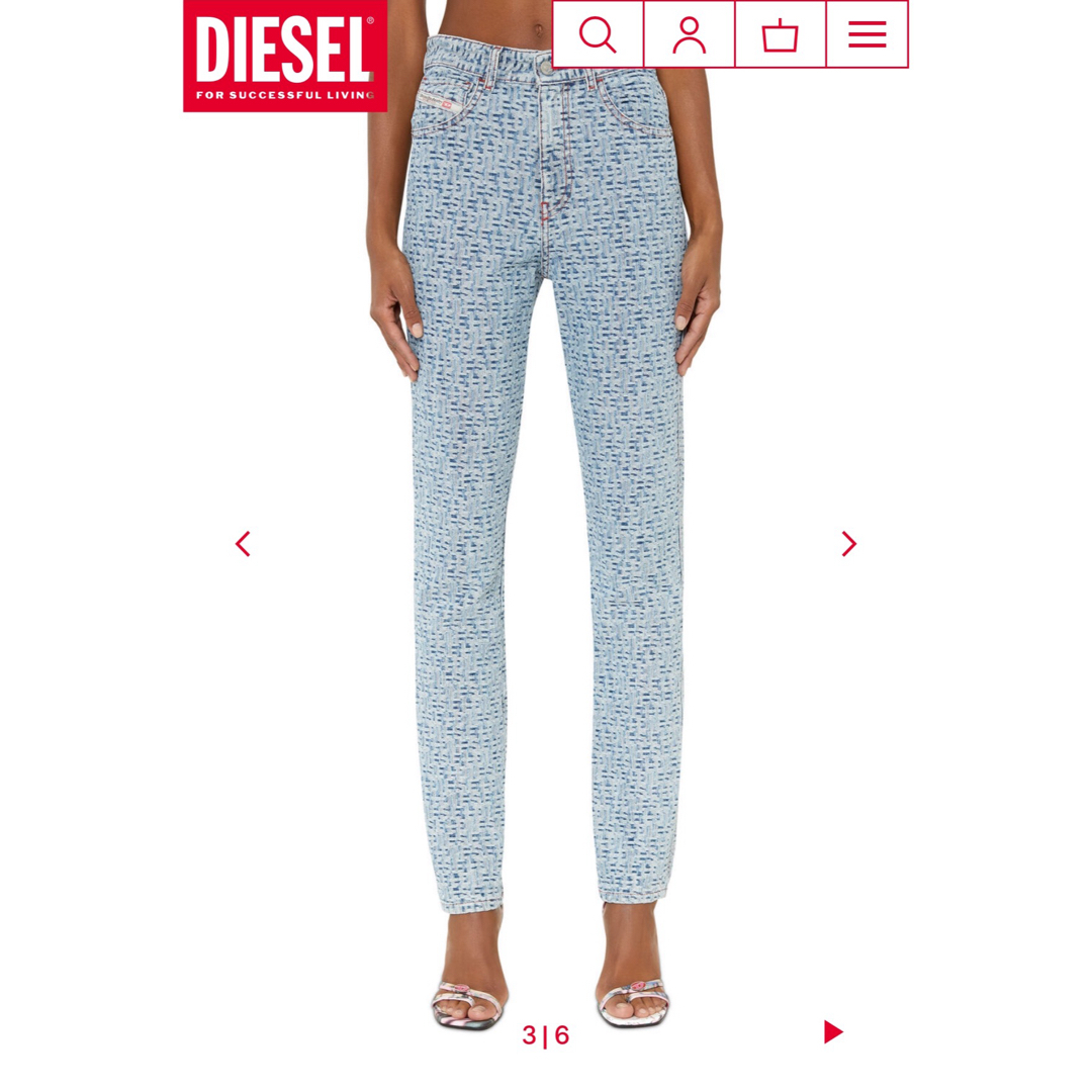 DIESEL ディーゼル Straight Jeans 1994 09e37レディース