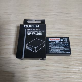 フジフイルム(富士フイルム)の未使用品　NP-W126S FUJIFILM　純正　充電式バッテリー(バッテリー/充電器)