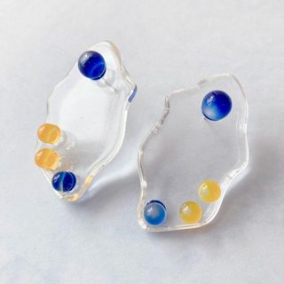 【ER05u】アクリルクリアピアス(ピアス)