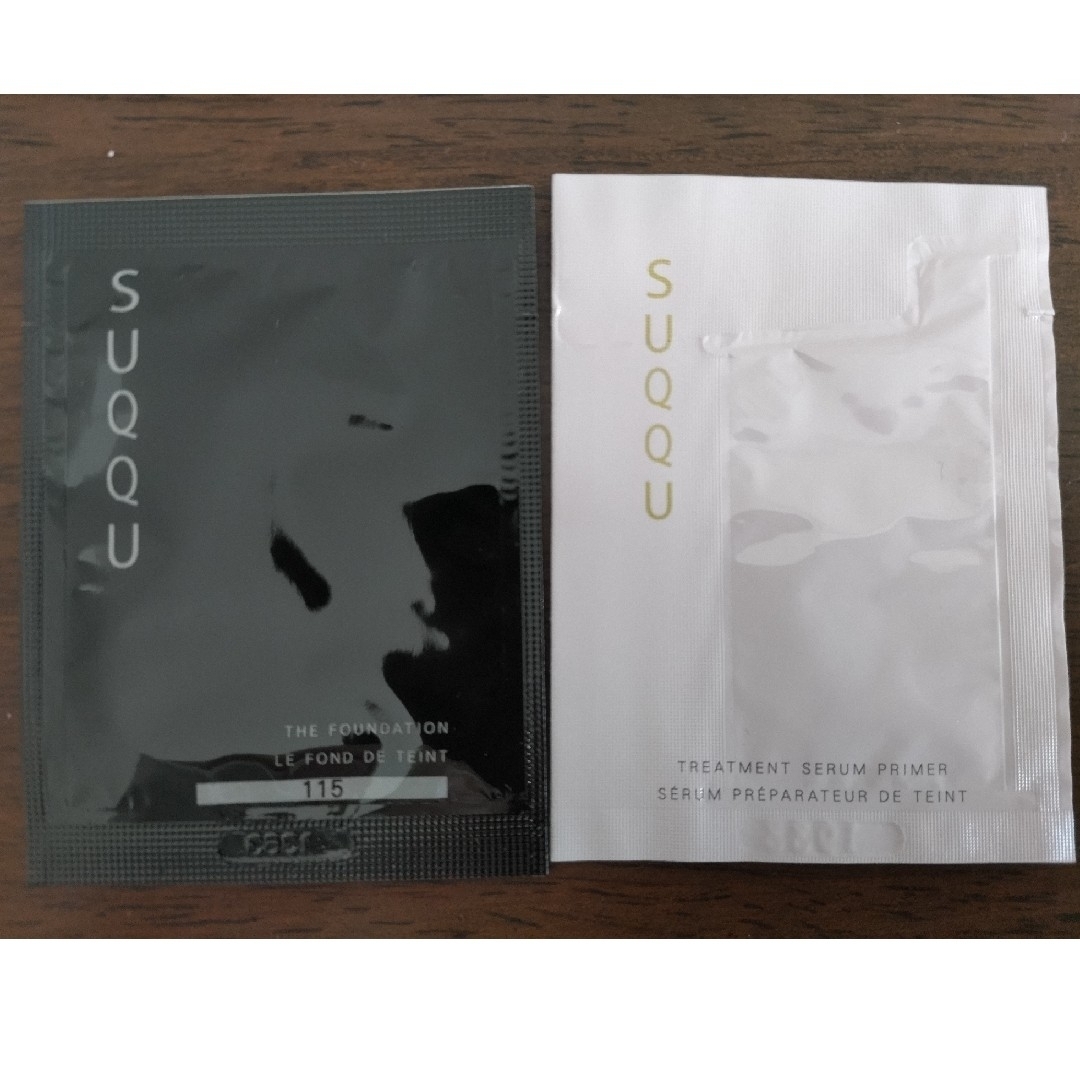 SUQQU(スック)のSUQQU　ファンデーション　化粧下地　サンプル　試供品 コスメ/美容のキット/セット(サンプル/トライアルキット)の商品写真