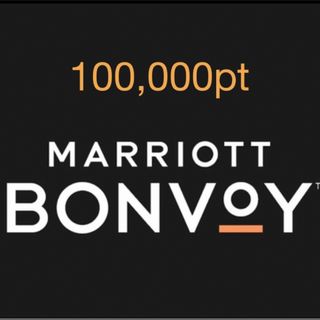 Marriott bonvoy ポイント　100000ポイント(その他)