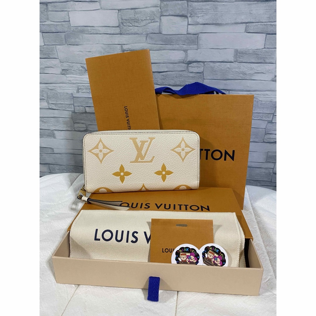 LOUIS VUITTON(ルイヴィトン)のルイ・ヴィトン 長財布 オレンジ×イエロー メンズのファッション小物(長財布)の商品写真