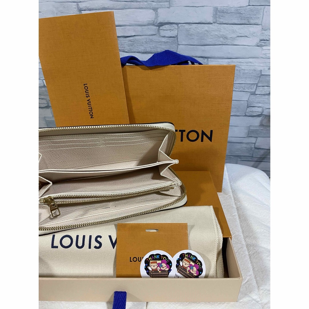 LOUIS VUITTON(ルイヴィトン)のルイ・ヴィトン 長財布 オレンジ×イエロー メンズのファッション小物(長財布)の商品写真