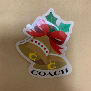 コーチ(COACH)のcoach クリスマスステッカー　1枚(その他)