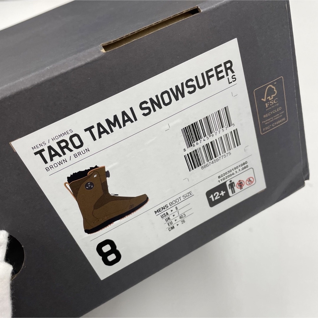 スポーツ/アウトドアK2 ケーツー TARO TAMAI LS SNOWSURFER 玉井太郎