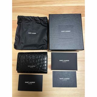 サンローラン(Saint Laurent)の【専用出品】サンローラン　クロコ柄キーケース　財布(キーケース)