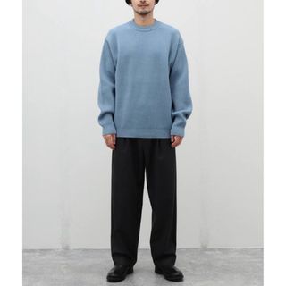 オーラリー(AURALEE)のAURALEE FRENCH MERINO RIB KNIT P/O(ニット/セーター)