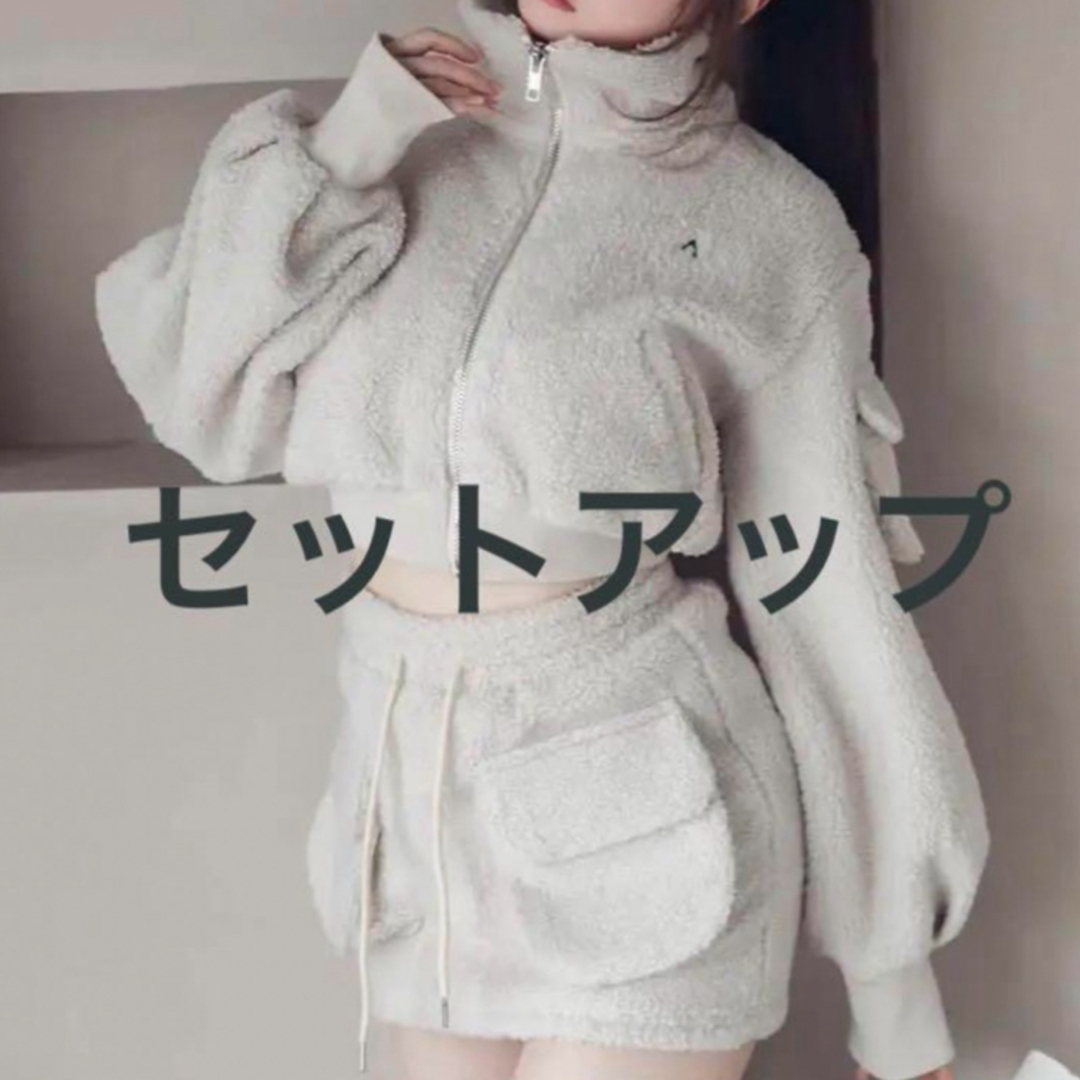 素晴らしい品質 andmary skirtミッフィーボアセット- jacket ANDMARY