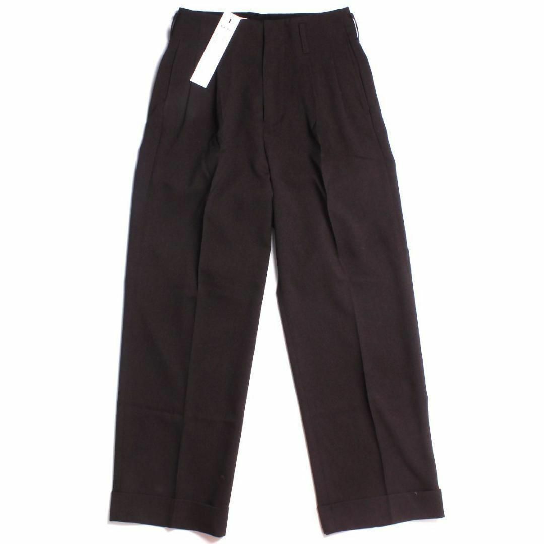 パンツkaiko wide slacks black ワイド　スラックス